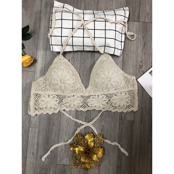 50-Set bikini ren đi biển 3 món cực đẹp mã mới 2022