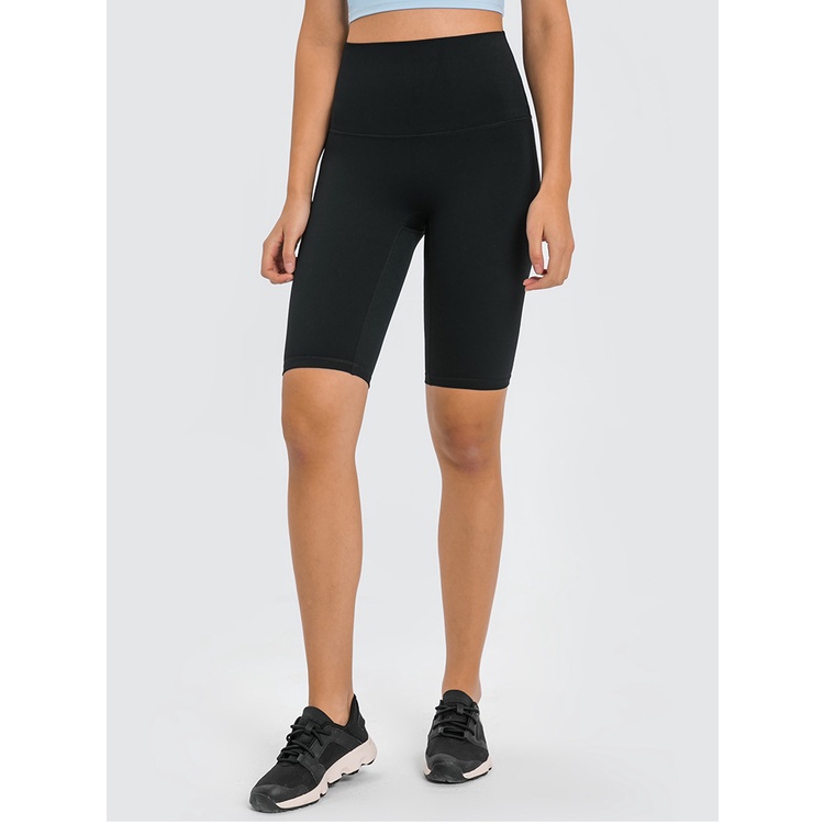 Quần tập Lululemon Align Striped Biker Short 10" Xuân Hè 2022 không logo - Quần tập thể thao Lulu không logo