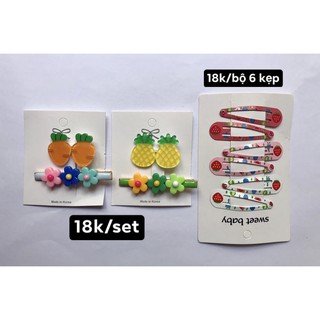 [Phụ kiện] Set kẹp tóc dễ thương