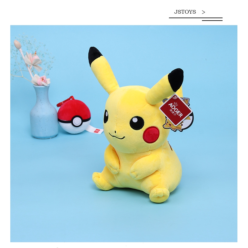 Thú nhồi bông Pikachu xinh xắn thích hợp làm quà tặng