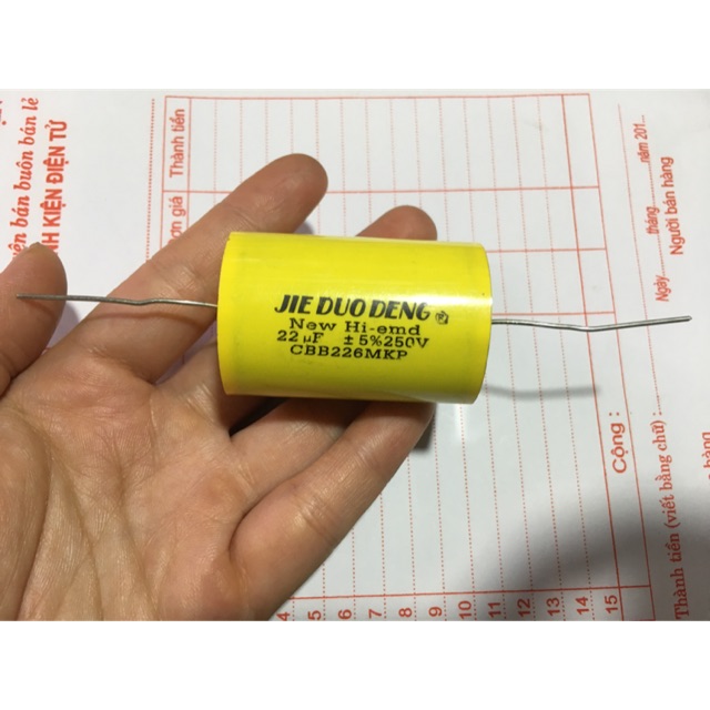 Tụ Phân Tần Loa 22uF-250V