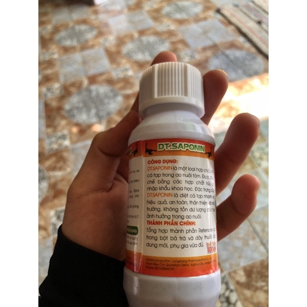 🐠 Thuốc cá chai Saponin
