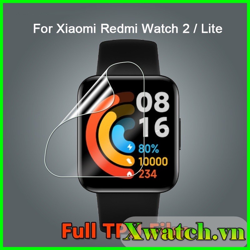 Miếng dán dẻo PPF cho Xiaomi Redmi Watch 2 / Redmi Watch 2 Lite Mi watch lite 4 lớp