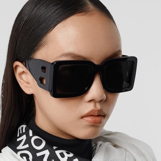 Oversized Sunglasses Women Big Frame Luxury The Letter B Sunglasses Female Shades UV400 Vintage Glasses Men