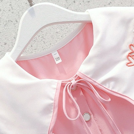 Đầm Công Chúa Cổ Búp Bê Thời Trang Mùa Hè Mới 2022 Dành Cho Bé Gái