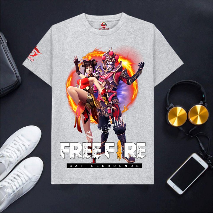 Áo Free Fire đủ size từ 12kg – 100kg giá rẻ Hộp chiến thần