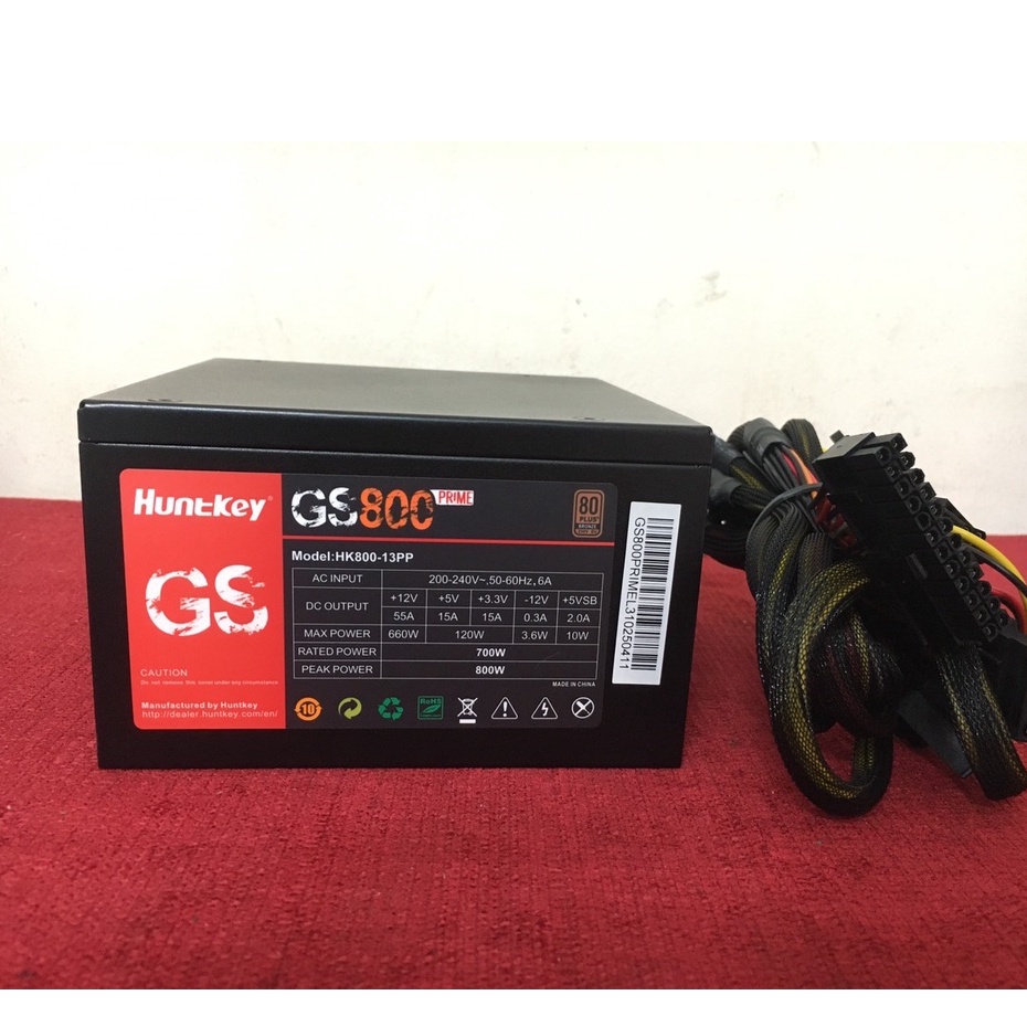 Nguồn Máy Tính PC Huntkey GS800 ,GS700, GS600, HK500 - Hàng chính hãng, bảo hành 3 năm