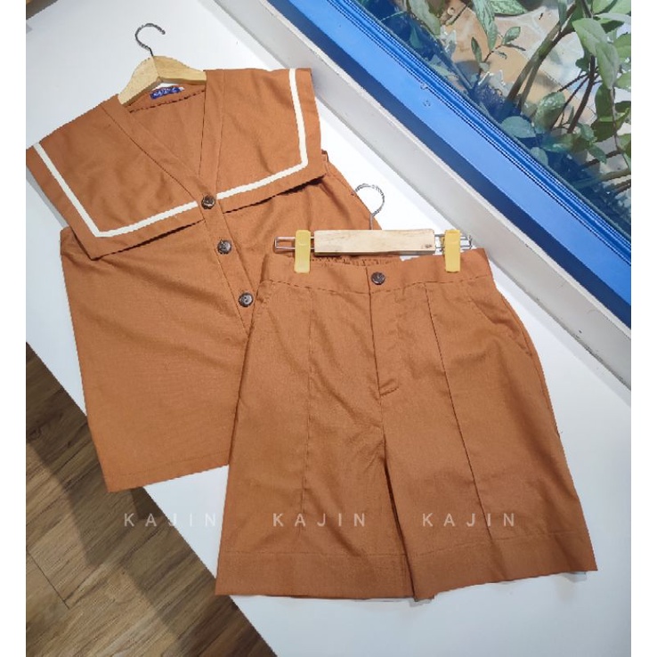 Set Linen thủy thủ
