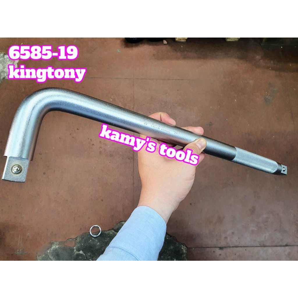 Cần siết chữ L 3/4 inch Kingtony dài 478mm model 6585-19