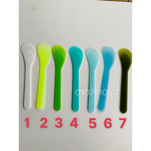 Sỉ 100 que nhựa lớn lấy kem, muỗng nhựa khuấy kem