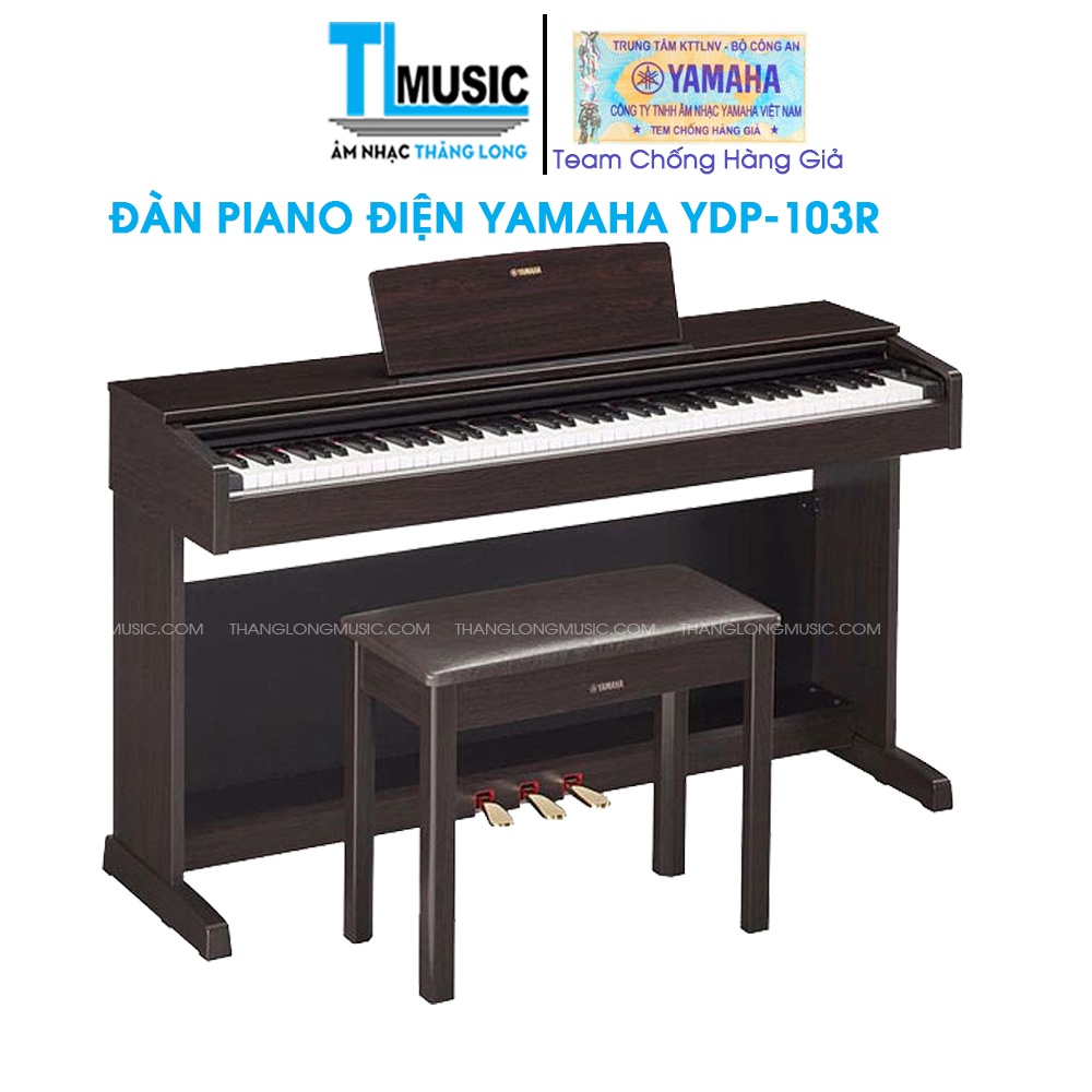 [Chính Hãng] Yamaha YDP-103R Digital Piano - Đàn piano điện 88 phím Yamaha YDP103