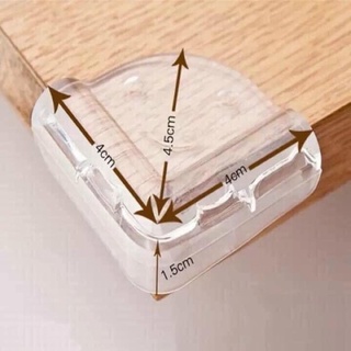 Bịt góc bàn silicon mẫu vuông