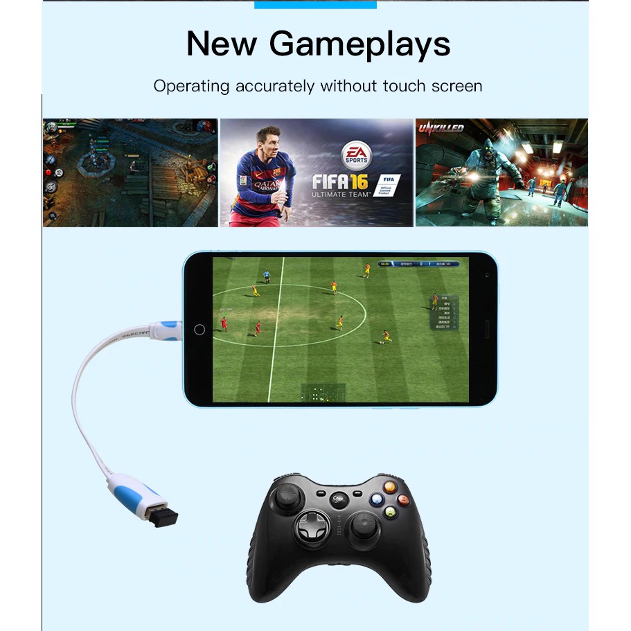 Cáp chuyển đổi USB 2.0 OTG sang Micro USB cho điện thoại Android | BigBuy360 - bigbuy360.vn