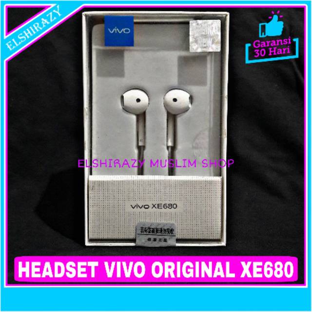 Tai Nghe Xe680 Chính Hãng 100% Kèm Mic Vivo V5 V5 Plus V7 V7 Plus S1 S1 Pro Z1x X20 V9 V9 Pro