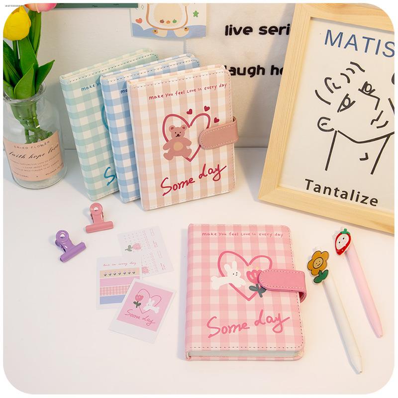 ✨Điểm Ins✨Sổ Tay Nhật Ký Khóa Nam Châm Nhỏ Nhắn Dễ Thương 2022