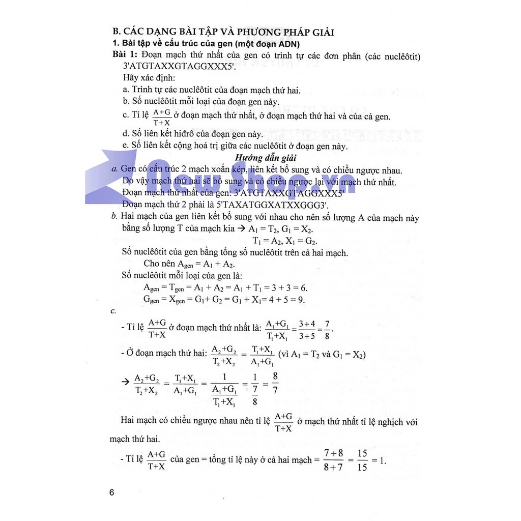Sách Phương Pháp Giải Nhanh Các Dạng Bài Tập Sinh Học