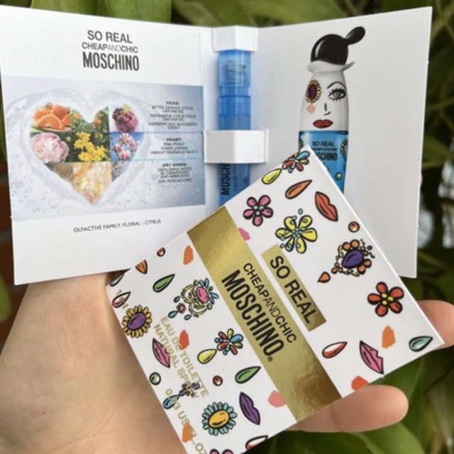 Mẫu thử nước hoa Moschino So real