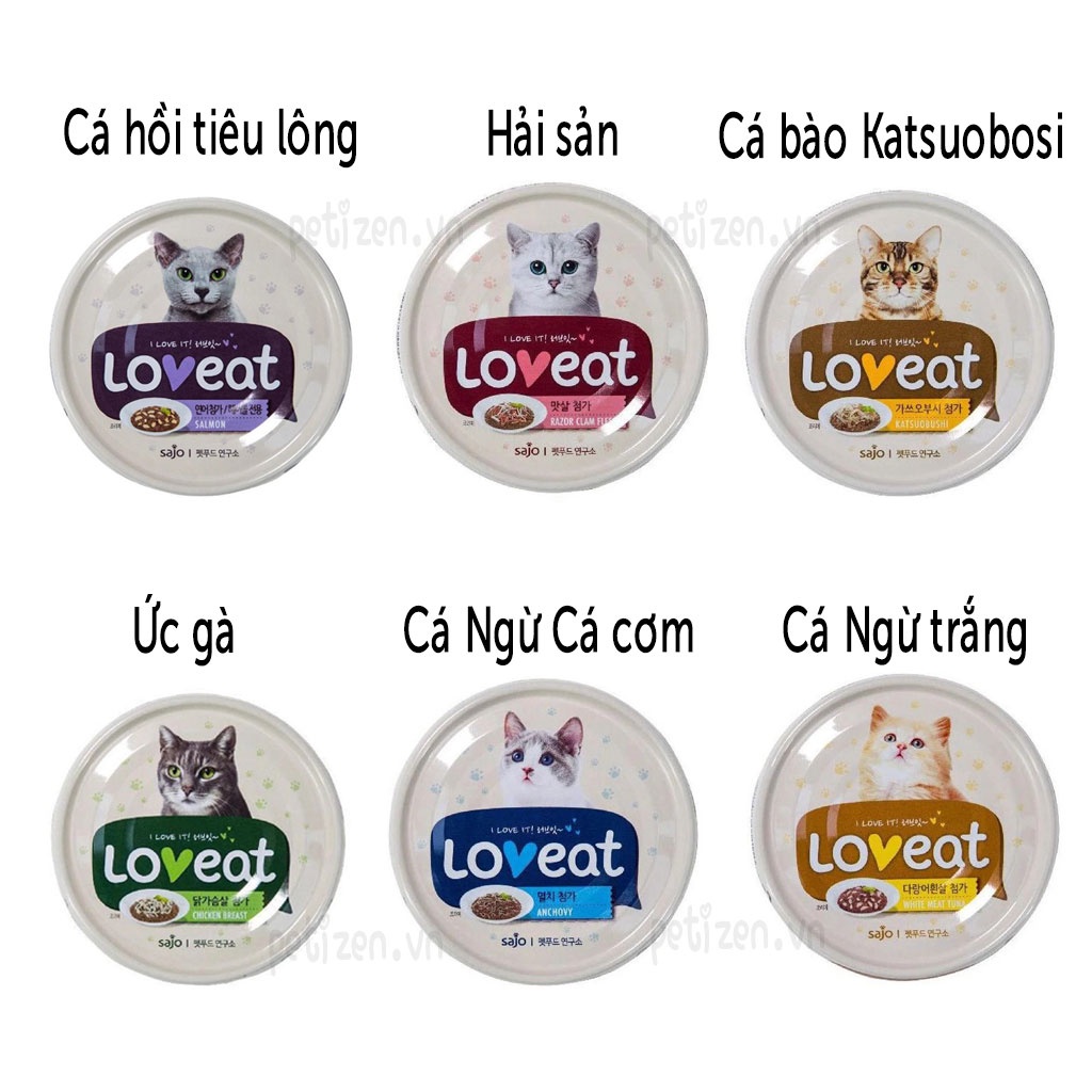 Pate Loveat Hàn Quốc Cao Cấp cho Mèo Trên 3 tháng tuổi - ( Giá Date tháng 3/2023 )