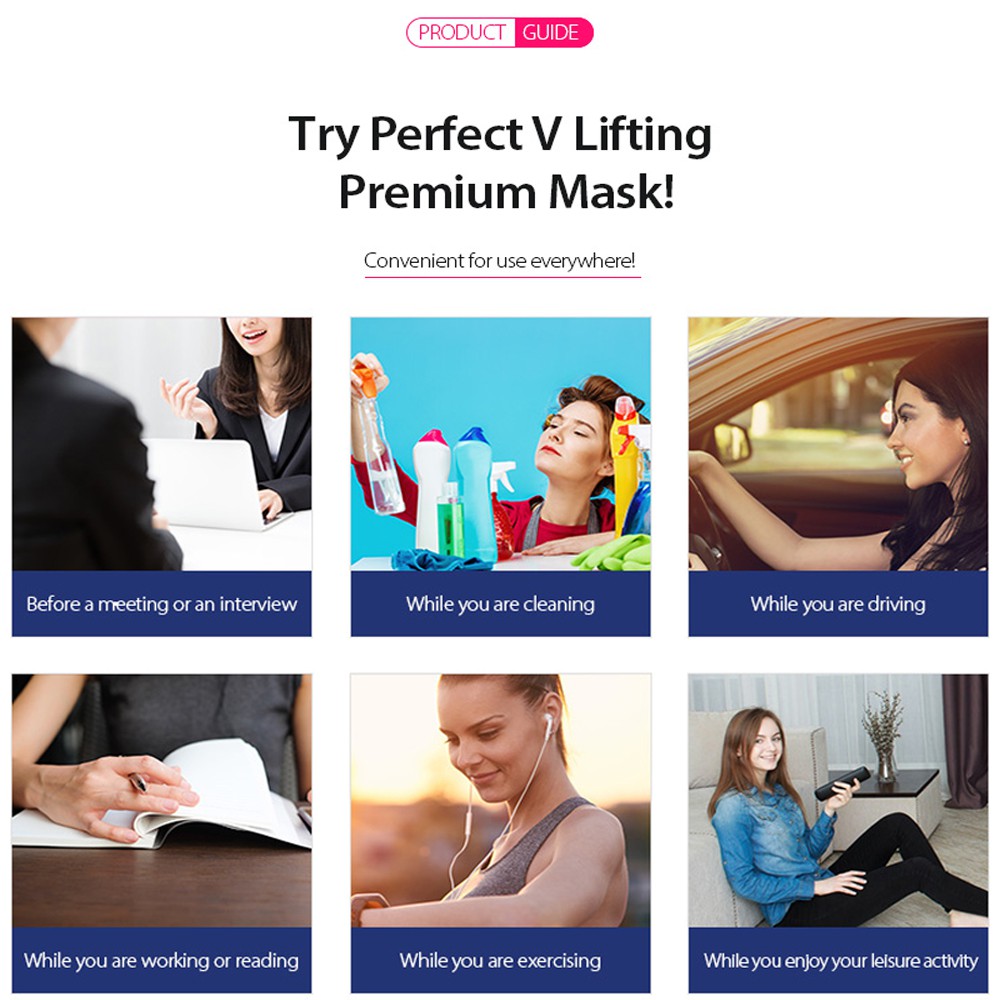 Mặt Nạ Avajar V Line Perfect V Lifting Premium Woman Mask – 1 Miếng