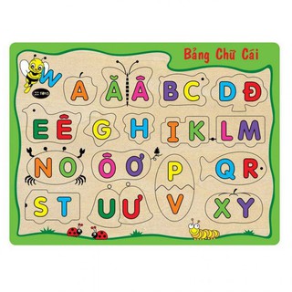ĐỒ CHƠI GỖ BẢNG CHỮ CÁI WINWIN TOYS