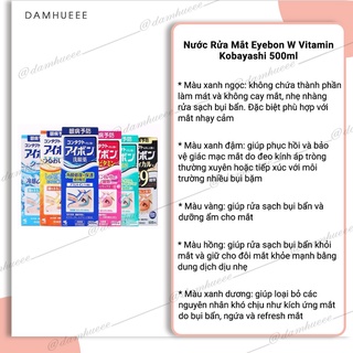 Nước rửa mắt Eyebon (có kèm bill)