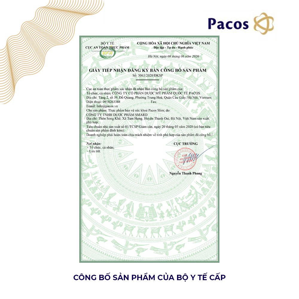 Thực phẩm giảm cân Pacos Slim giảm cân hiệu quả và an toàn lấy lại vóc dáng cho chị em | BigBuy360 - bigbuy360.vn