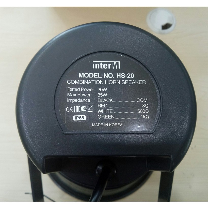 Loa Phóng Thanh 20W Loa Kèn - Loa Còi HS-20 Inter-M/Korea