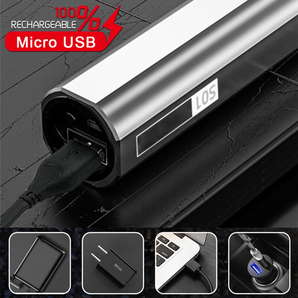 [Mới] Đèn Pin Cầm Tay / Đèn Pin LED 3 Chế Độ Sạc USB Chống Nước Dùng Khi Đi Bộ Đường Dài / Cắm Trại / Sinh Tồn / Sinh Tồn Chất Lượng Cao