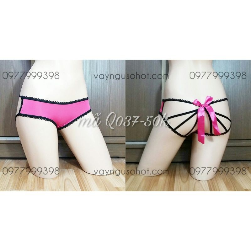 quần lót nơ dây chéo nâng mông không đáy đũng sexy gợi cảm | BigBuy360 - bigbuy360.vn
