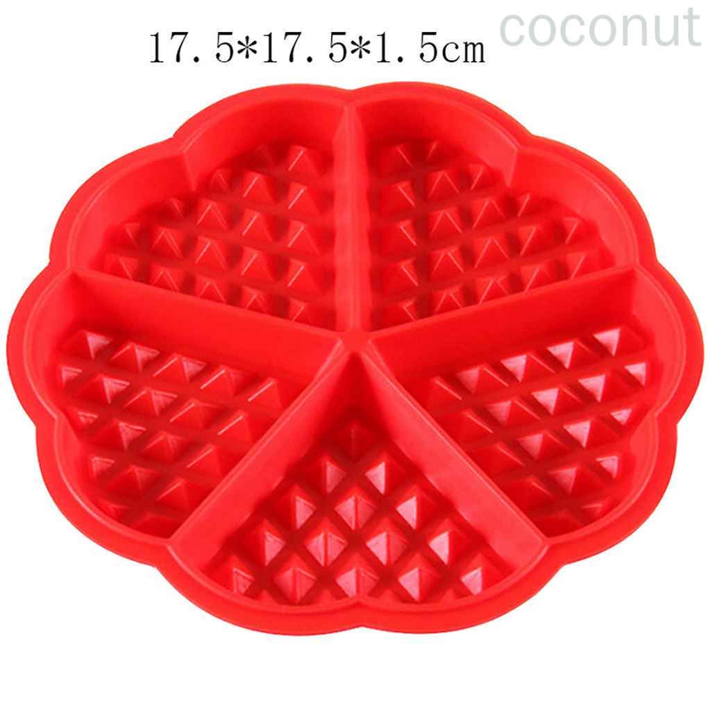 Khuôn Silicon Làm Bánh Waffle / Sô Cô La / Bánh Quy / Bánh Nướng Chịu Nhiệt Diy