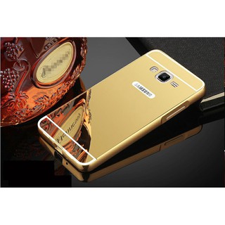 Ốp lưng viền kim loại lưng gương bóng cho Samsung Galaxy Grand Prime G530.