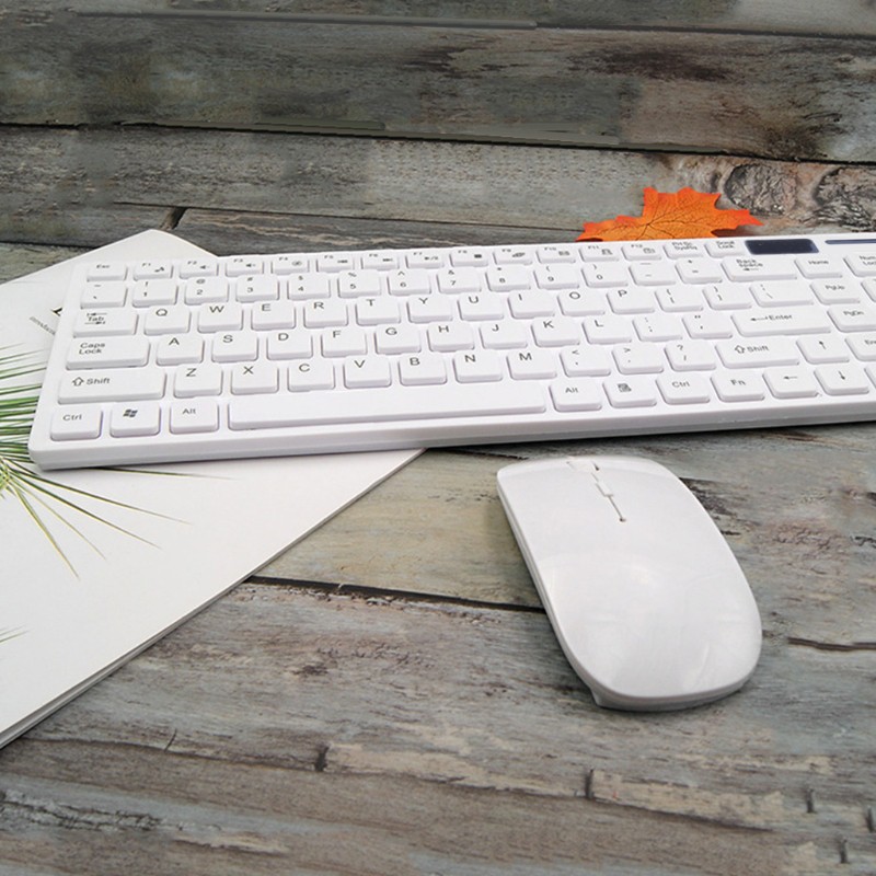 Bộ Bàn Phím Và Chuột Không Dây Siêu Mỏng 2.4g Cho Laptop / Pc | BigBuy360 - bigbuy360.vn