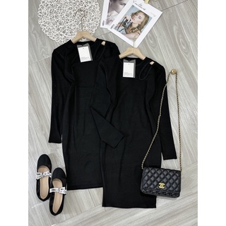 Đầm body khoét vai