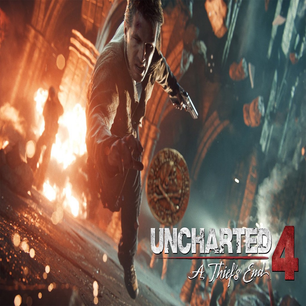 [Mã ELHAMS5 giảm 6% đơn 300K] Đĩa Game PS4 - Uncharted 4: A Thiefs End [us]