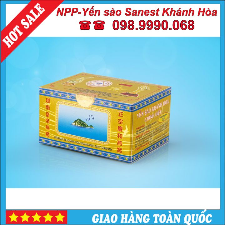 YẾN SÀO NGUYÊN CHẤT LÀM SẠCH HỘP 3G - 011