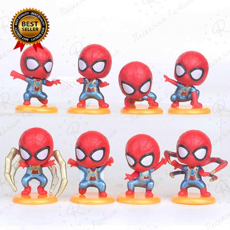 8 mô hình nhân vật người nhện Avengers