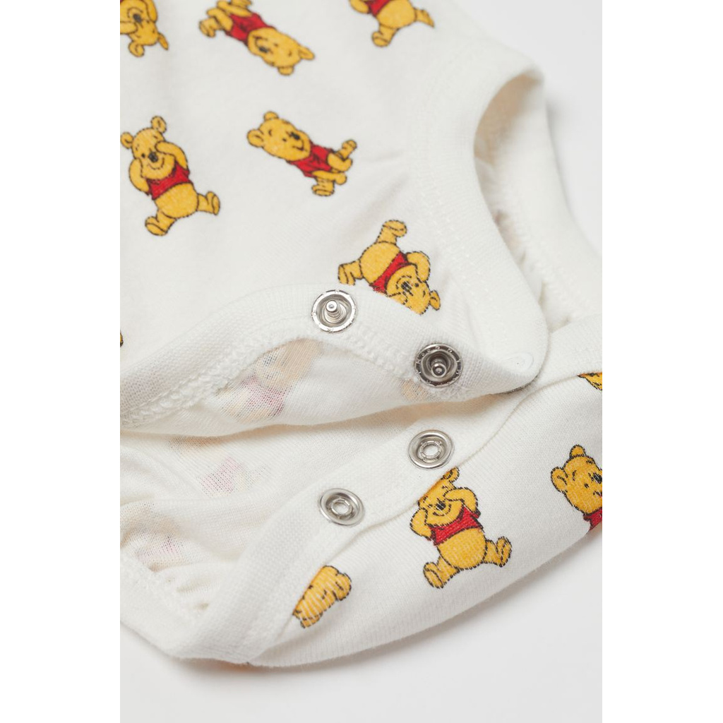 Set 3 chi tiết ngắn tay gấu pooh_hàng chính hãng authentic