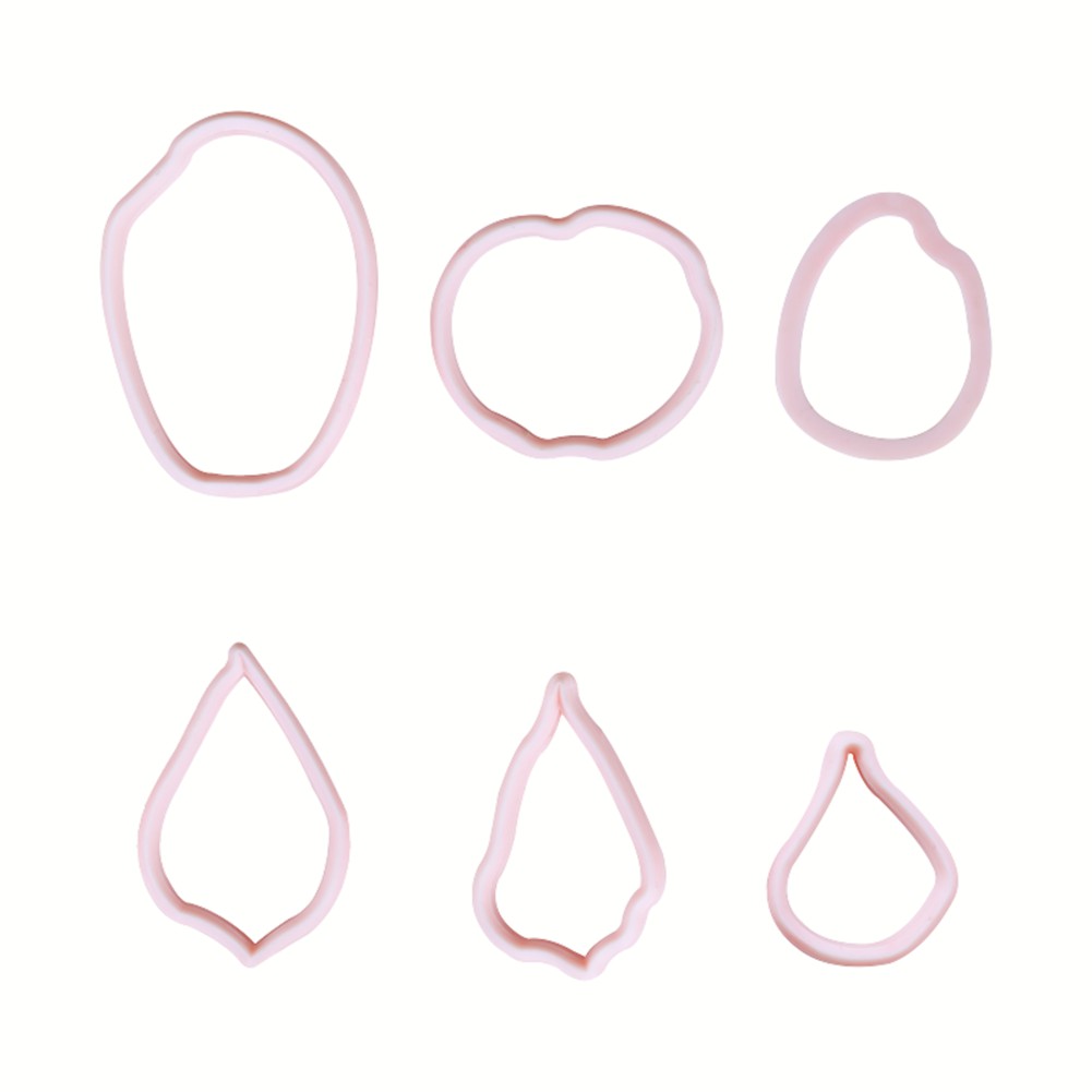 Kalaien Khuôn Silicon Làm Kẹo Đường Hình Cánh Hoa Lá