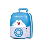 Két sắt vali kéo hình Doremon cho bé