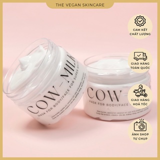 [TẶNG TẨY TBC MẶT DÂU TẰM] Ủ BODY SỮA DÊ CÔ ĐẶC 100GR [Whitening Mask] Tăng Độ Mịn - Trắng Da Bổ Sung Protein, Vitami