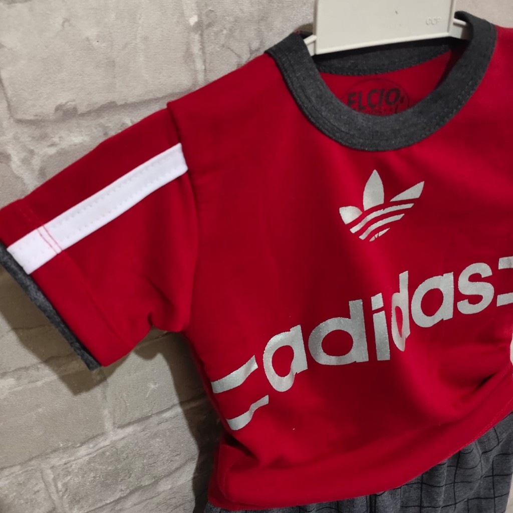 Bộ Quần Áo Thể Thao Adidas Năng Động Hợp Thời Trang Cho Bé 6 Tháng - 3 Tuổi