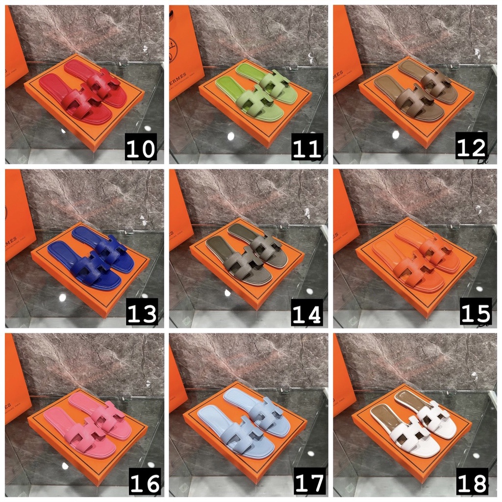 Dép Lê Hermes 22 Màu Full Size 35-39