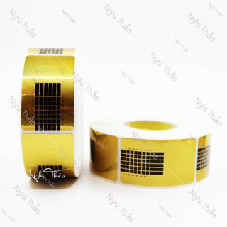 Giấy form móng đắp gel , đắp bột Q037