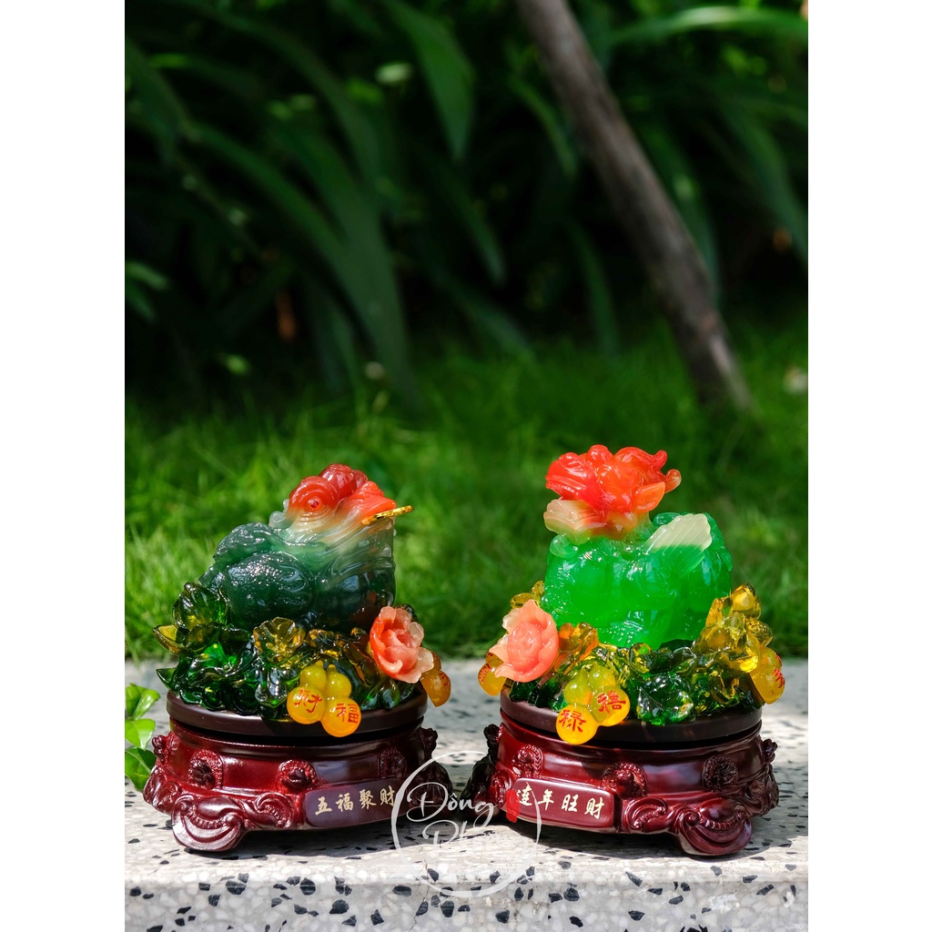 Tỳ Hưu - Cóc Thiềm Thừ Đế Xoay - Cóc Ngậm Tiền Linh Vật Phong Thuỷ - Chiêu Tài Kích Lộc