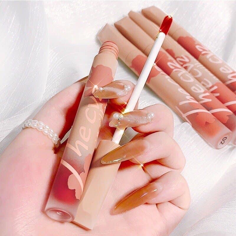 ❤️Son kem tint lì CVZ mẫu mới chất chon kem nhám lì độ bám màu cao lâu trôi chống nước toàn màu mới hot trend