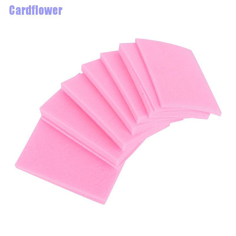 (Hàng Mới Về) Khăn Cotton Tẩy Sơn Móng Tay Không Xơ Vải Cardflower