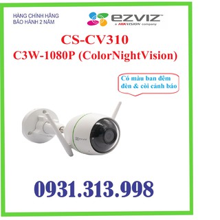 Camera IP 2.0 Megapixel EZVIZ C3W 1080P Color Night Vision