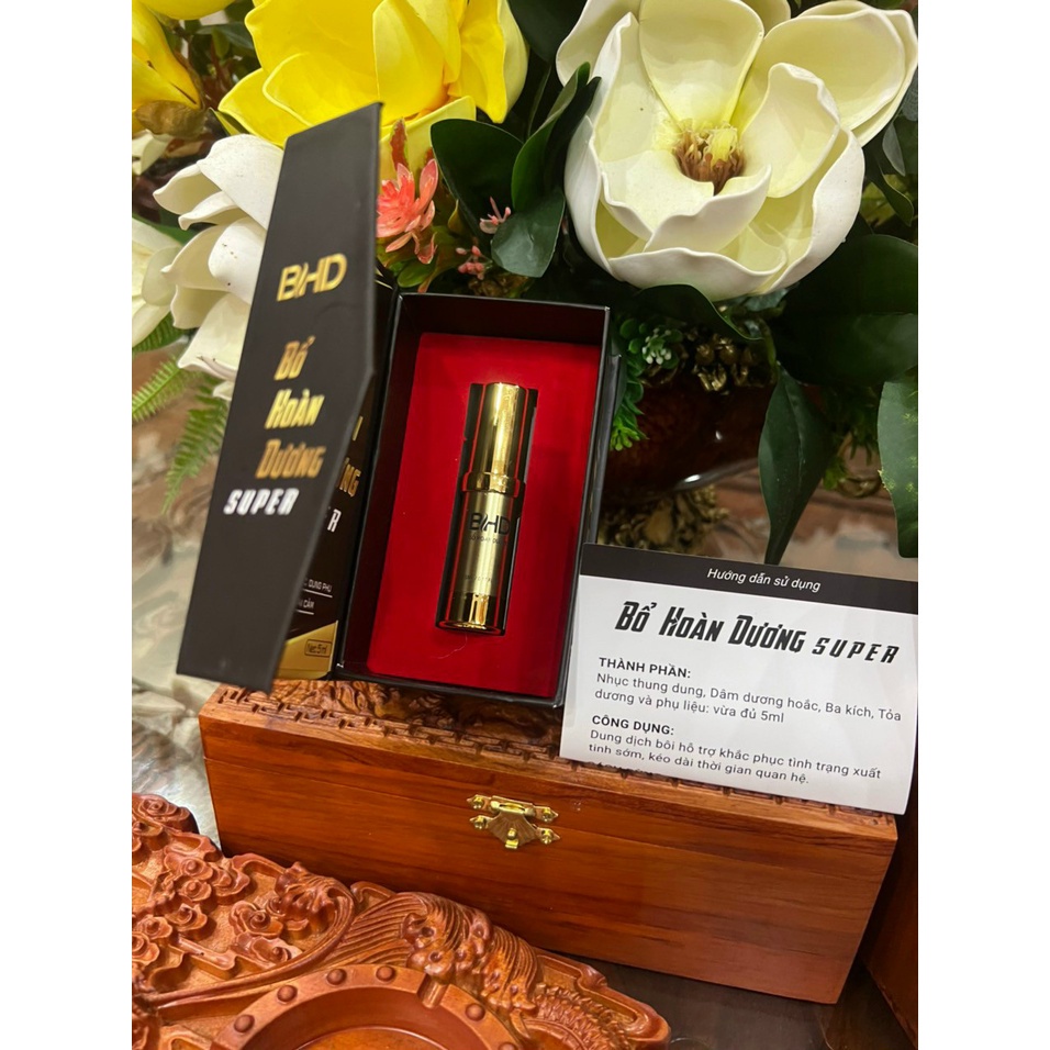 Xịt Thảo Dược Bổ Hoàn D.ương Super Vip - Xịt BHD Super Vip Chính Hãng 5ml