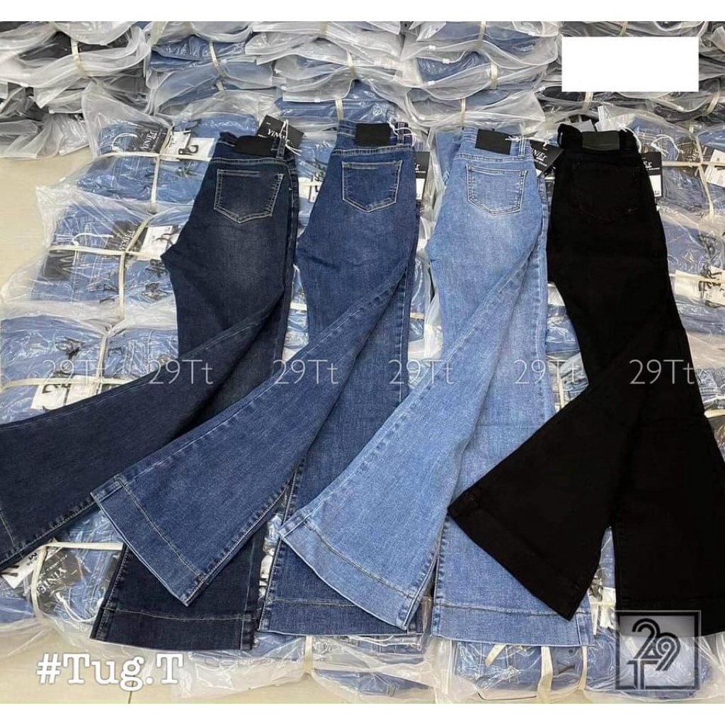 Quần Jean Loe Size To SIêu Co Giãn / Lưng Cao Bigsize