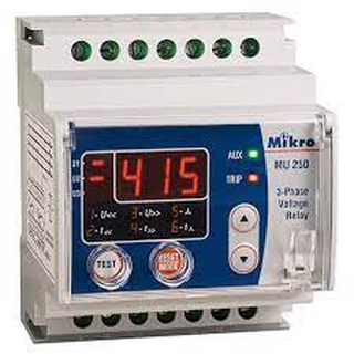 Rơ-le bảo vệ điện áp mu 250-415v mikro